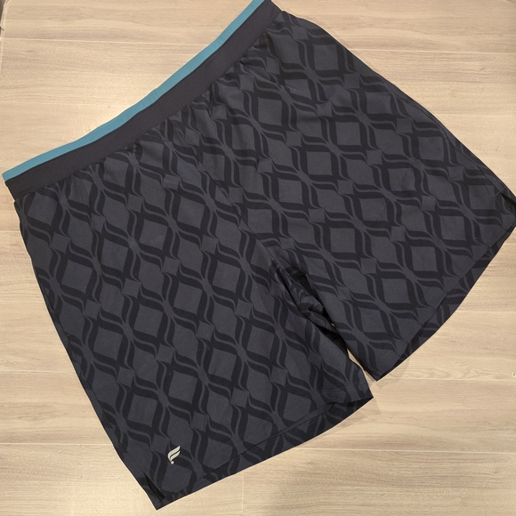 Fabletics Mens The 7" Fundamental II Short Unlined Navy Chateau NWT Size XL. - Picture 1 of 10